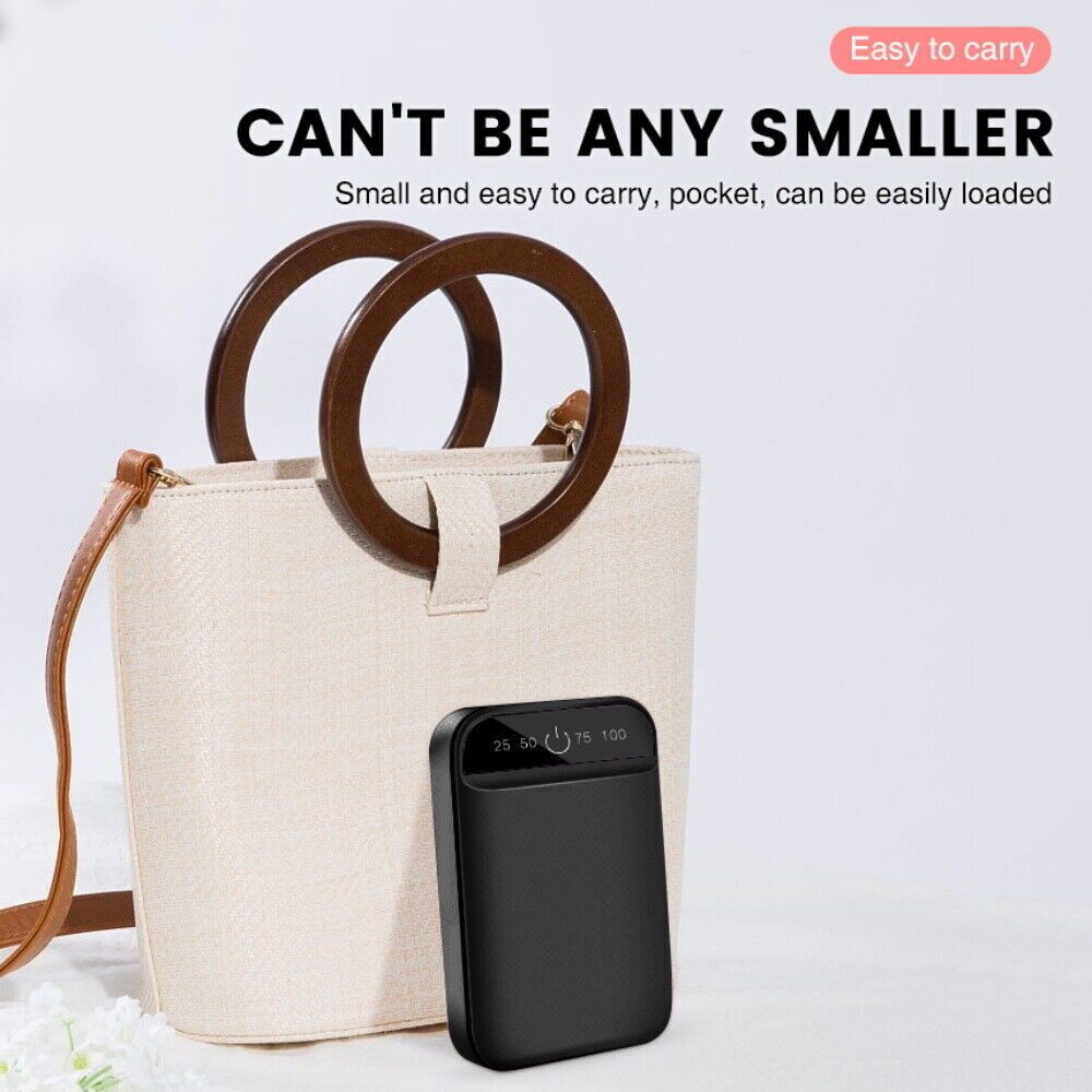 Mini Powerbank Tragbar Schnellladegerat Externer Batterie Ladegerat Handy DE